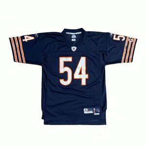 Vintage Reebok Brian Urlacher Chicago Bears NFL Jersey #54 Size M